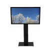HI-ND MOUNTS HI-ND supporto a pavimento in vetro universale 49-65 pollici per display LCD - nero (RAL 9005) FS0000-5001-02