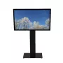 HI-ND MOUNTS HI-ND supporto a pavimento in vetro universale 49-65 pollici per display LCD - nero (RAL 9005) FS0000-5001-02