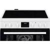 Electrolux LKR64023AW Cucina elettrica indipendente con piano cottura in vetroceramica, 4 zone, forno 58L, bianco