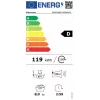 Electrolux EW6D28BE Asciugatrice a pompa di calore 8kg, classe energetica A+++, bianco