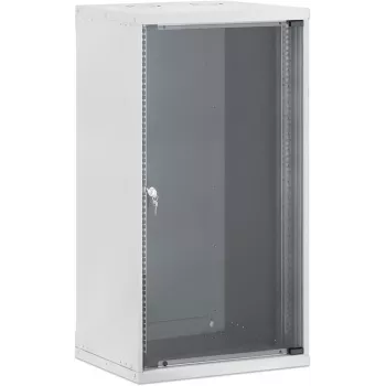 Intellinet Armadio di rete a parete 19 pollici, Basic Line, 20U, profondità 400 mm, grigio 716741