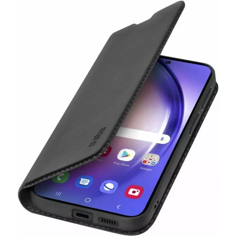 SBS Mobile custodia wallet per Samsung Galaxy A55 5G, nero TEBKLITESAA55K
