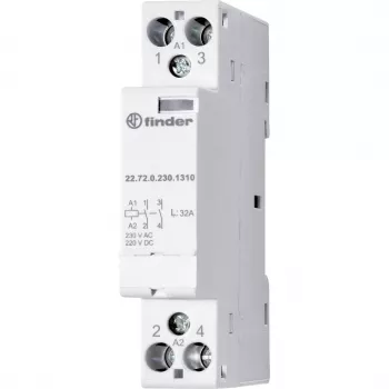 Finder 22.72.0.230.1310 Contattore modulare 2 NO 25 A 230 V AC