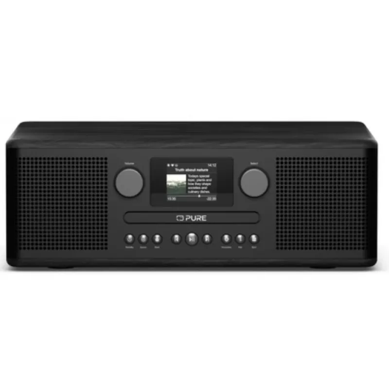Pure Classic C-D6i Radio internet con DAB+ e FM, nero/nero frassino 254587