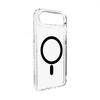 PURO LITEM Custodia protettiva per Apple iPhone 17 Air, nero e trasparente PUIPC1766LITEMBLK
