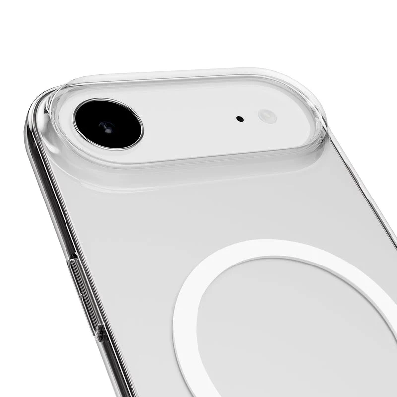 PURO Custodia trasparente per Apple iPhone 17 Air – antigraffio, MagSafe, trasparente PUIPC176603MAGTRGRS