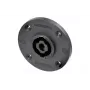Neutrik NL4MPRXX connettore speakON da pannello 4 poli femmina montaggio a pannello nero