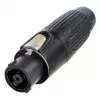 Neutrik NLT8FXX-BAG connettore speakON per cavo 8 poli, femmina, nero