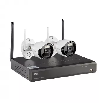 Grothe kit di videosorveglianza wireless WLAN 2,4 GHz SET 1098/820 (1098/820)