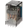 Finder 55.14.9.012.0000 relè industriale, bobina 12 V DC, 4 scambi, 7 A