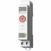 Finder termostato per quadro elettrico 7T.81.0.000.2402, 1 contatto NC, 250 V AC, 10 A, 0-60 °C, guida DIN