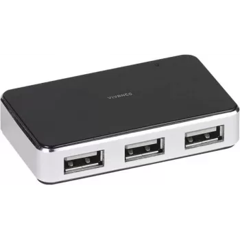 Vivanco hub USB 2.0 a 4 porte con cavo 3 m (VVITHUB2V4PORTS)
