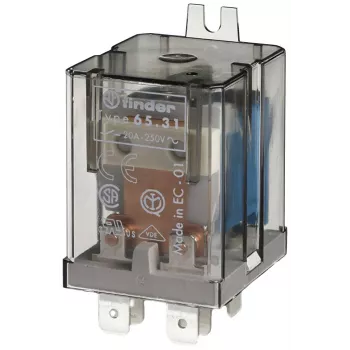 Finder 65.31.9.024.4309 relè di potenza 24V DC 30A 1NO Faston