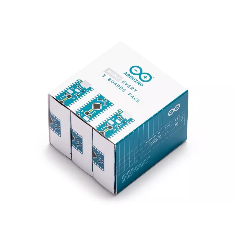 Arduino Nano Every board – confezione da 6 (ABX00028-6P)