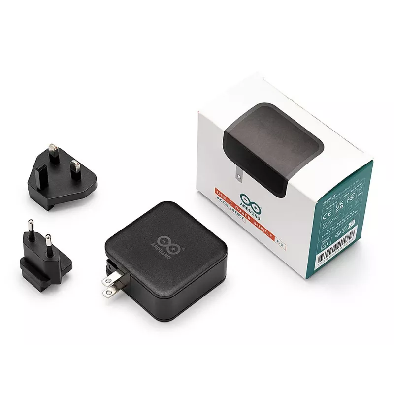 Arduino TPX00242 alimentatore USB-C 45W (9A, spine intercambiabili)