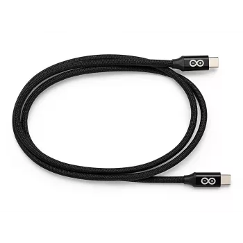 Arduino cavo USB-C USB 3.2 Gen1 connettore maschio USB-C a connettore maschio USB-C 1 m nero TPX00243