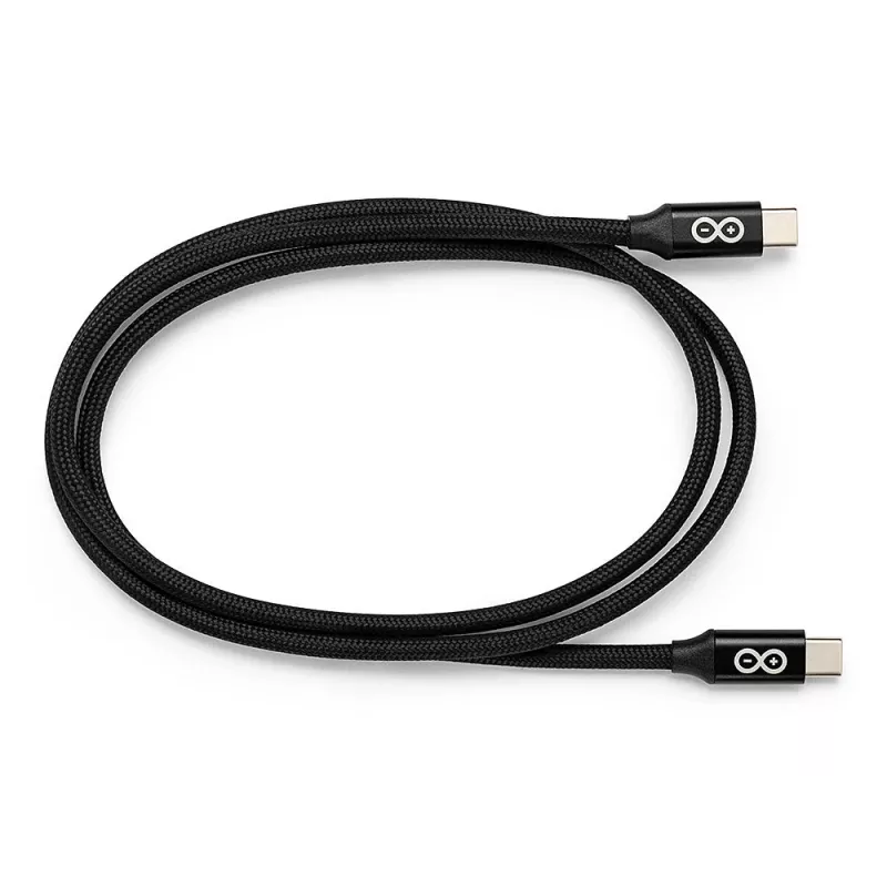 Arduino cavo USB-C USB 3.2 Gen1 connettore maschio USB-C a connettore maschio USB-C 1 m nero TPX00243