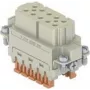 ILME CSAHF10 Inserto femmina 10P+PE argento SQUICH 16A 250V dimensione 49.16
