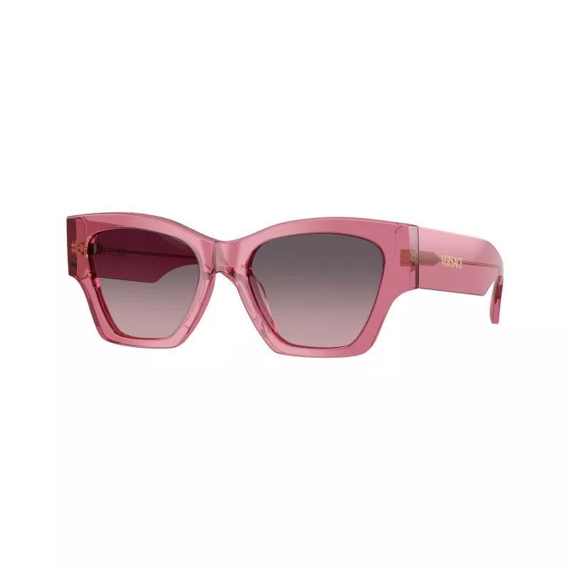 Versace Occhiali da sole donna VE4492U551646 havana marrone squadrati 53mm