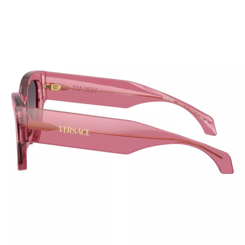 Versace Occhiali da sole donna VE4492U551646 havana marrone squadrati 53mm