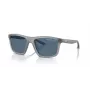 Armani Exchange Occhiali da sole uomo rettangolari AX4149SU 83638 nero opaco/grigio scuro