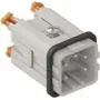 ILME CKSHM04 Inserto maschio SQUICH 4P+PE 10A 400V contatti argento dimensione 21.21