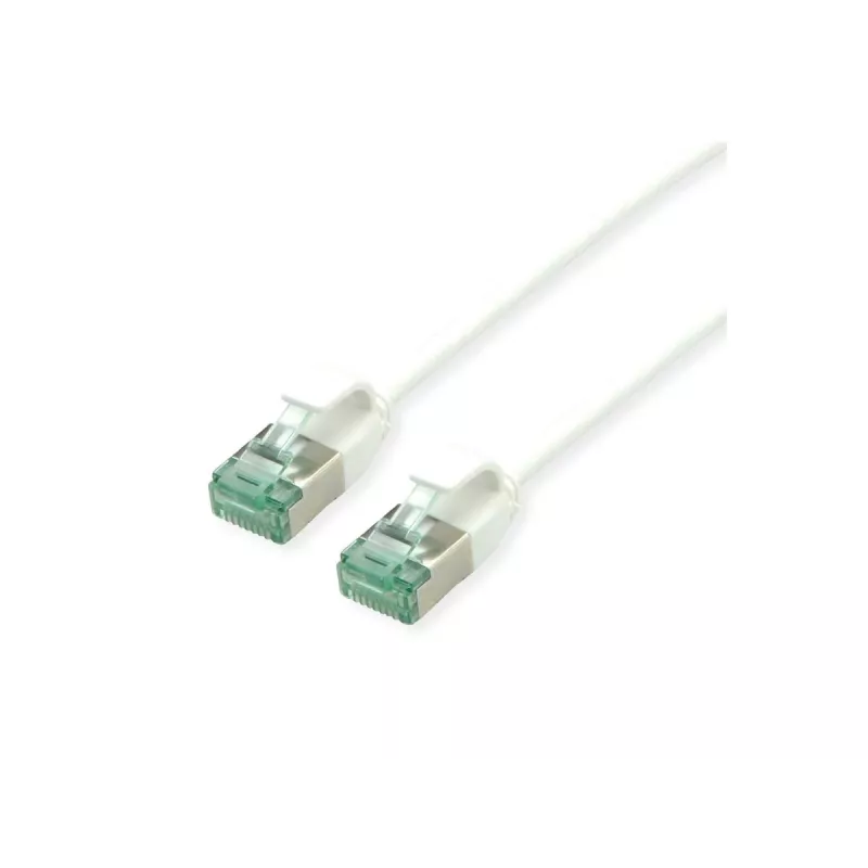 ROLINE RM Cavo patch U/FTP Cat.6A Class EA Slim bianco 1m 21.45.3363