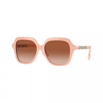 Burberry BE4389-406113 occhiali da sole da donna, montatura dark havana, lenti gradient marroni, 55/16/140 mm