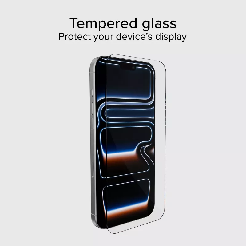 SBS MOBILE pellicola protettiva in vetro temperato per Apple iPhone 17 Pro Max / 16 Max (TESCRGLIP1769)