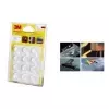 3M Bumpon tamponi protettivi SJ5312BL trasparente rotondi 12,7 mm di diametro, 3,5 mm di altezza, autoadesivi, poliuretano, antivibrazione