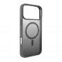 PURO custodia posteriore per Apple iPhone 17 Pro Max, TPU grigio, compatibile MagSafe