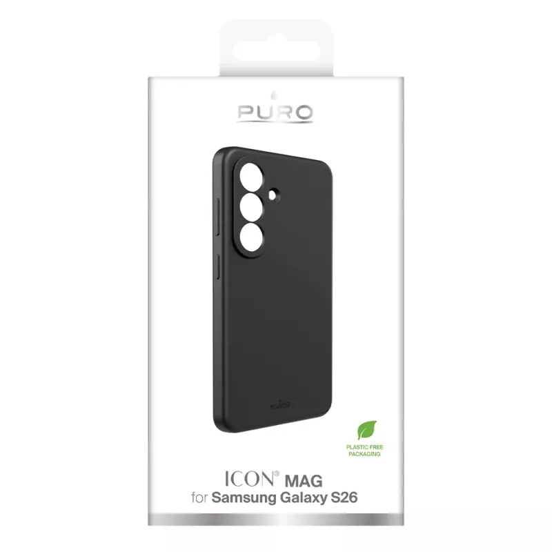 SBS Mobile Icon Collection guscio posteriore di protezione per Samsung Galaxy S26 – nero PUSGS26ICONBLK