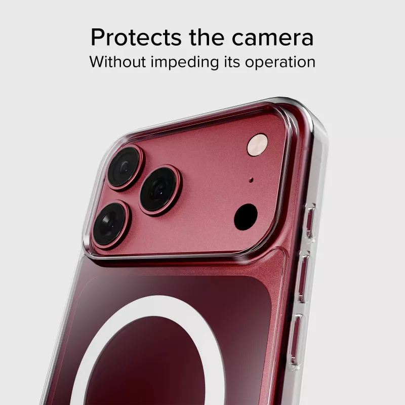 SBS Light Mag Cover custodia per iPhone 18 Pro Max / 17 Pro Max, compatibile MagSafe, trasparente