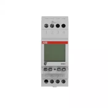 ABB DWA1 timer astronomico digitale Bluetooth, 1 canale, guida DIN, 230 V AC, 16 A 2CSM222511R1000