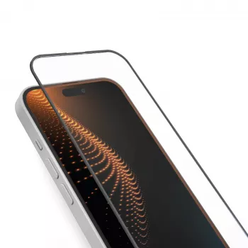 SBS Mobile pellicola protettiva in vetro temperato per Apple iPhone 16 / iPhone 15 / iPhone 15 Pro - durezza 9H, antigraffio, oleofoba, senza bolle, confezione da 1 TED3OSCRGLIP1661