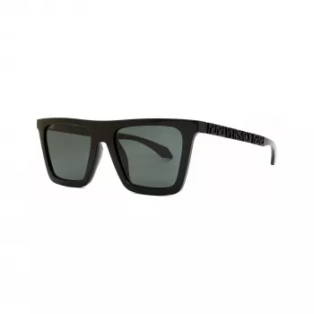 Versace VE4468UGB187 occhiali da sole donna cat-eye, montatura nera, lenti grigio scuro, 53-19-140 mm