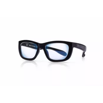 SHADEZ Blue Light Black occhiali per bambini con filtro luce blu, 3-7 anni