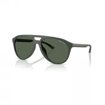 Armani Exchange AX4156SU 83777 occhiali da sole uomo nero opaco/grigio scuro 59mm