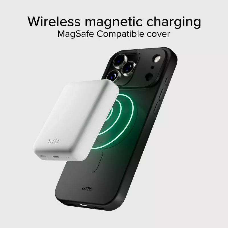 SBS Instinct Custodia per Apple iPhone 17 Pro Max nero compatibile MagSafe TEINSTMAGIP1769K