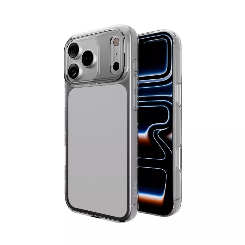 PURO Custodia Apple iPhone 17 Pro Max trasparente TPU Ultra-Slim 0,3 Nude
