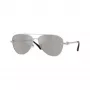 Versace VE2283-10006G Occhiali da sole uomo pilot nero/grigio specchiato 61mm