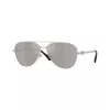 Versace VE2283-10006G Occhiali da sole uomo pilot nero/grigio specchiato 61mm