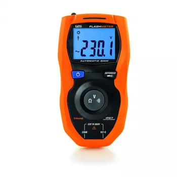 HT Instruments Flashmeter Multimetro digitale, impermeabile (IP67), CAT IV 600V, 4000 Counts, True RMS 1010605