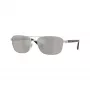 Burberry BE3163-10056G Occhiali da sole uomo pilot, montatura nera, lenti gradient grigie, 60/17/140 mm