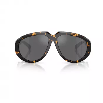 Burberry BE4479U Occhiali da sole donna Cat-Eye, montatura Light Havana, lenti gradient grigie, 58mm BE4479U41066G