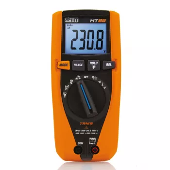 HT Instruments HT65 Multimetro digitale CAT III 1000V CAT IV 600V 4000 count 1010345