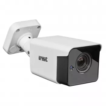Grothe AHD Bullet Camera PLUS obiettivo varifocale 2,7-12mm 1080p Full HD telecamera di sorveglianza per esterni con visione notturna IR 40m, custodia in metallo IP66, 1096/406