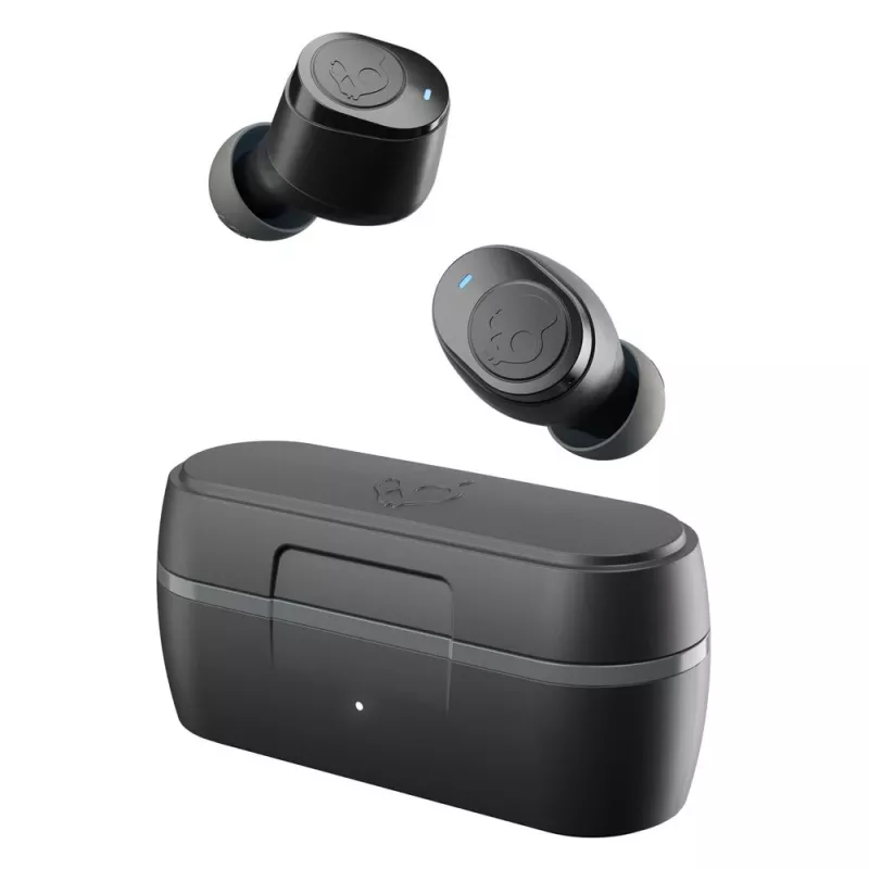 Skullcandy Jib True auricolari True Wireless con microfono, Bluetooth 5.0, Passive Noise Isolation, True Black (S2JTW-N740)