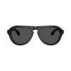 Burberry uomo BE4437U occhiali da sole squadrati, havana/grigio scuro, 55mm BE4437U411287