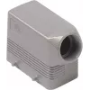 ILME MHO10.20 custodia con coperchio a ingresso laterale misura 57.27 alluminio pressofuso grigio bloccaggio a 4 viti M20